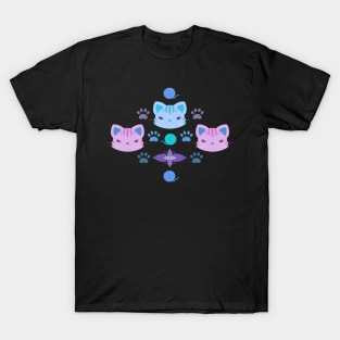 What's Cool with the Kitty Cats in Purple T-Shirt